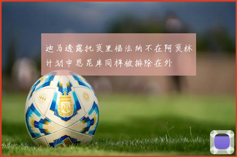 迪马透露托莫里福法纳不在阿莫林计划中恩昆库同样被排除在外